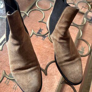 Jimmy Choo Suede Chelsea Boots Size 6.5/7